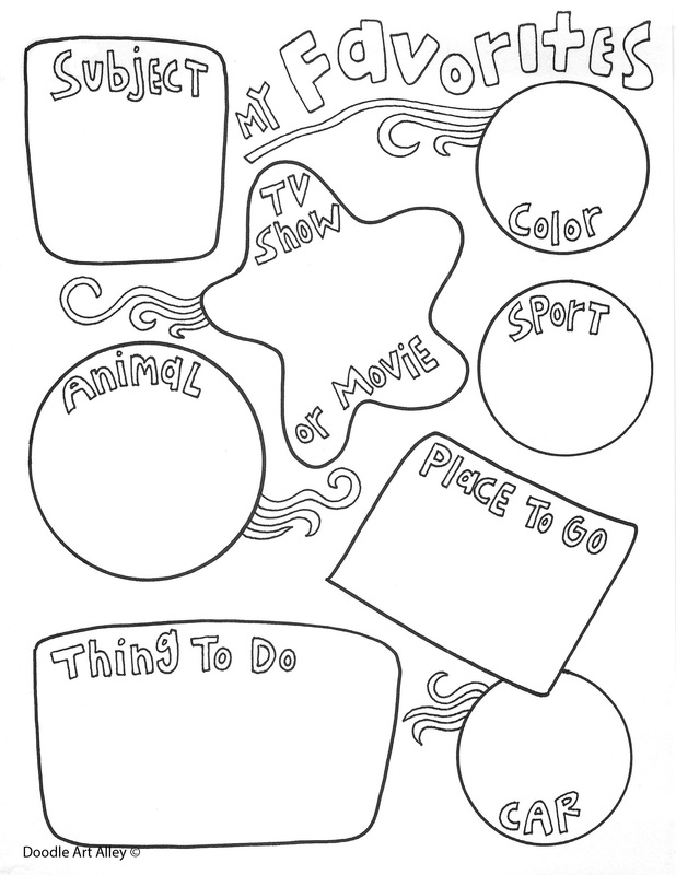 End of the Year Coloring Pages & Printables Classroom Doodles