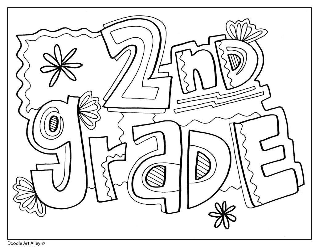 Grade Signs Classroom Doodles