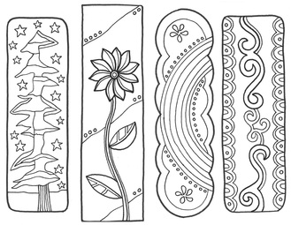 Bookmarks To Color Classroom Doodles - roblox printable bookmarks