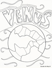 Solar System Coloring Pages Printables Classroom Doodles