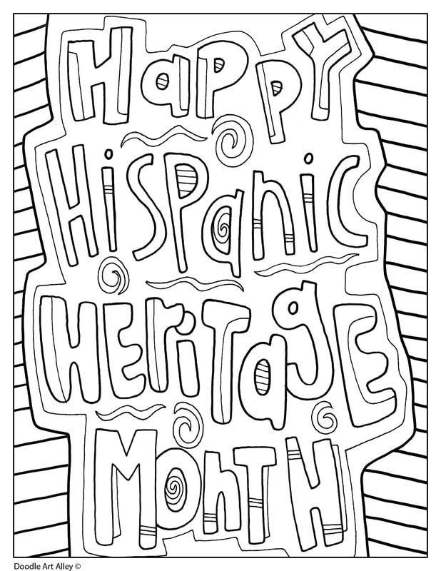 Free Hispanic Heritage Month Printables Free Printable Templates