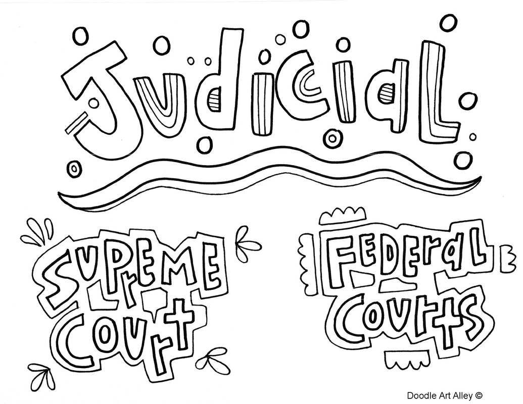 Branches of Government Coloring Pages and Printables - Classroom