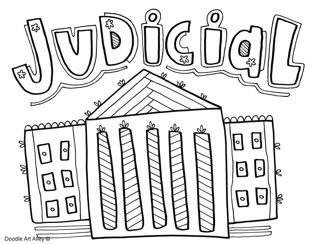 Branches of Government Coloring Pages and Printables - Classroom