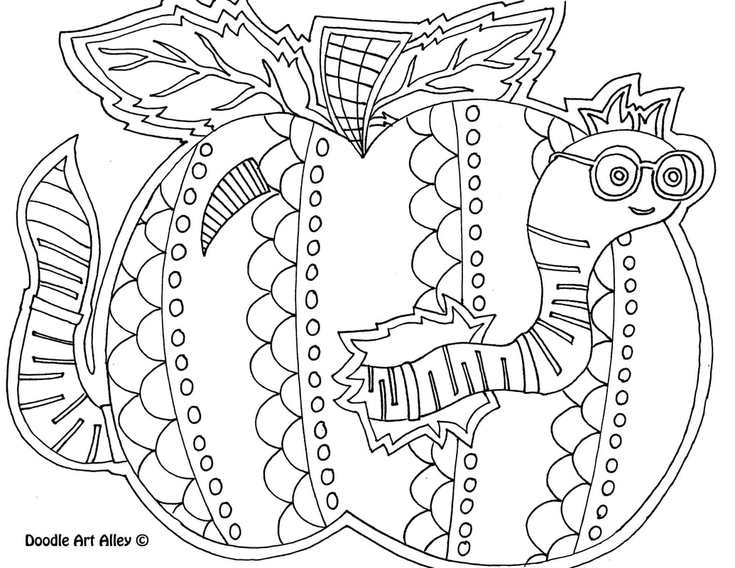 Back to School Coloring Pages & Printables   Classroom Doodles